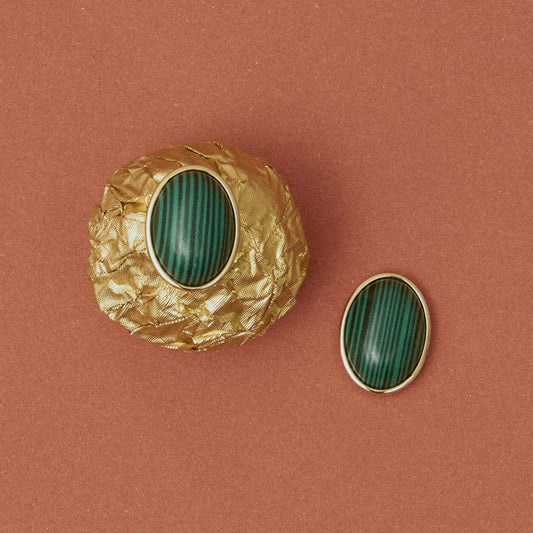 La Malaquita earrings