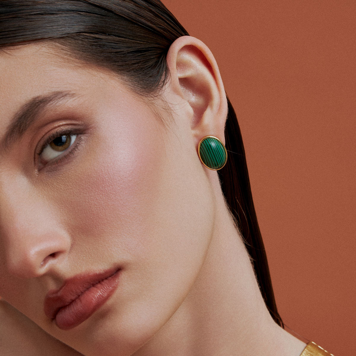 La Malaquita earrings