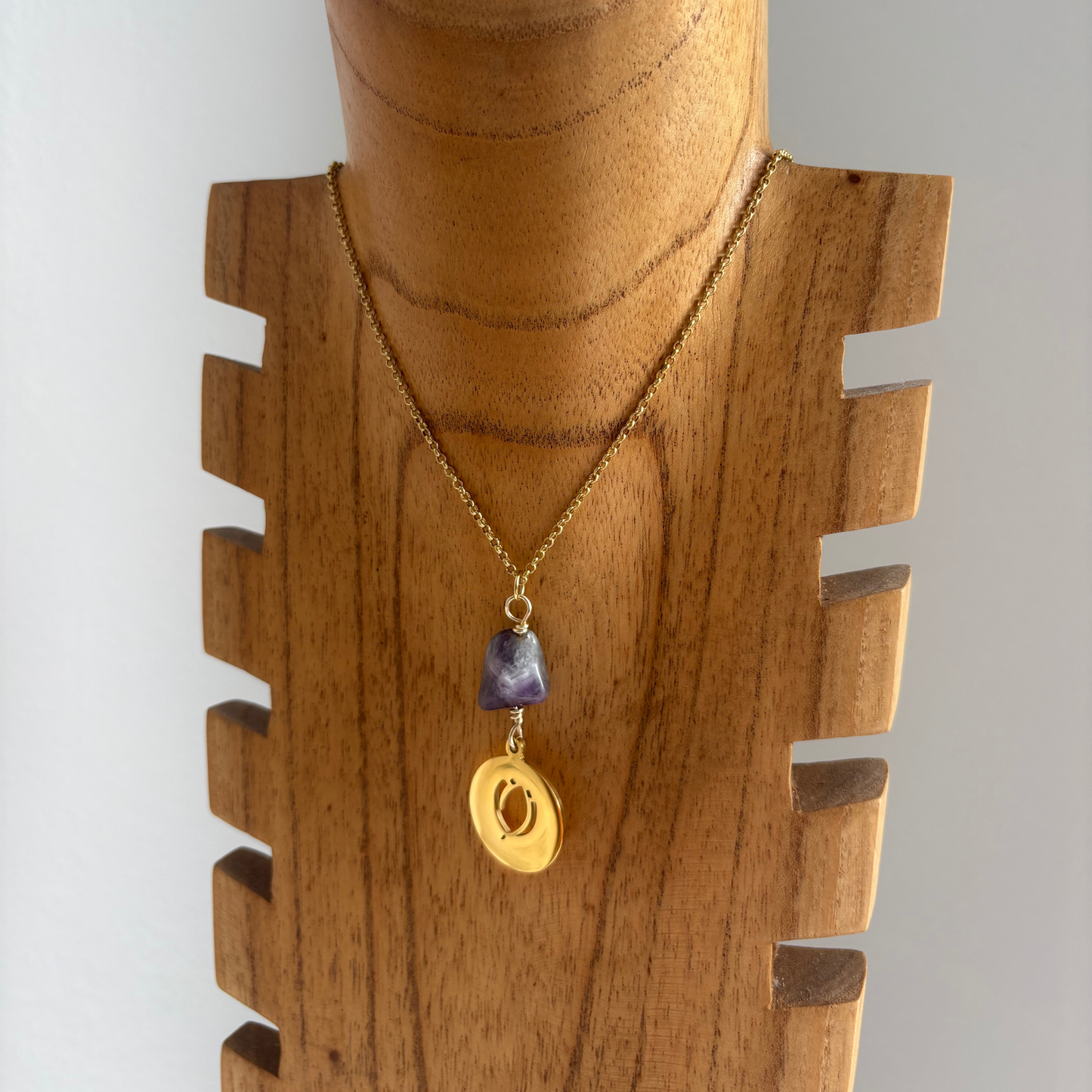 Amethyst Tulip necklace