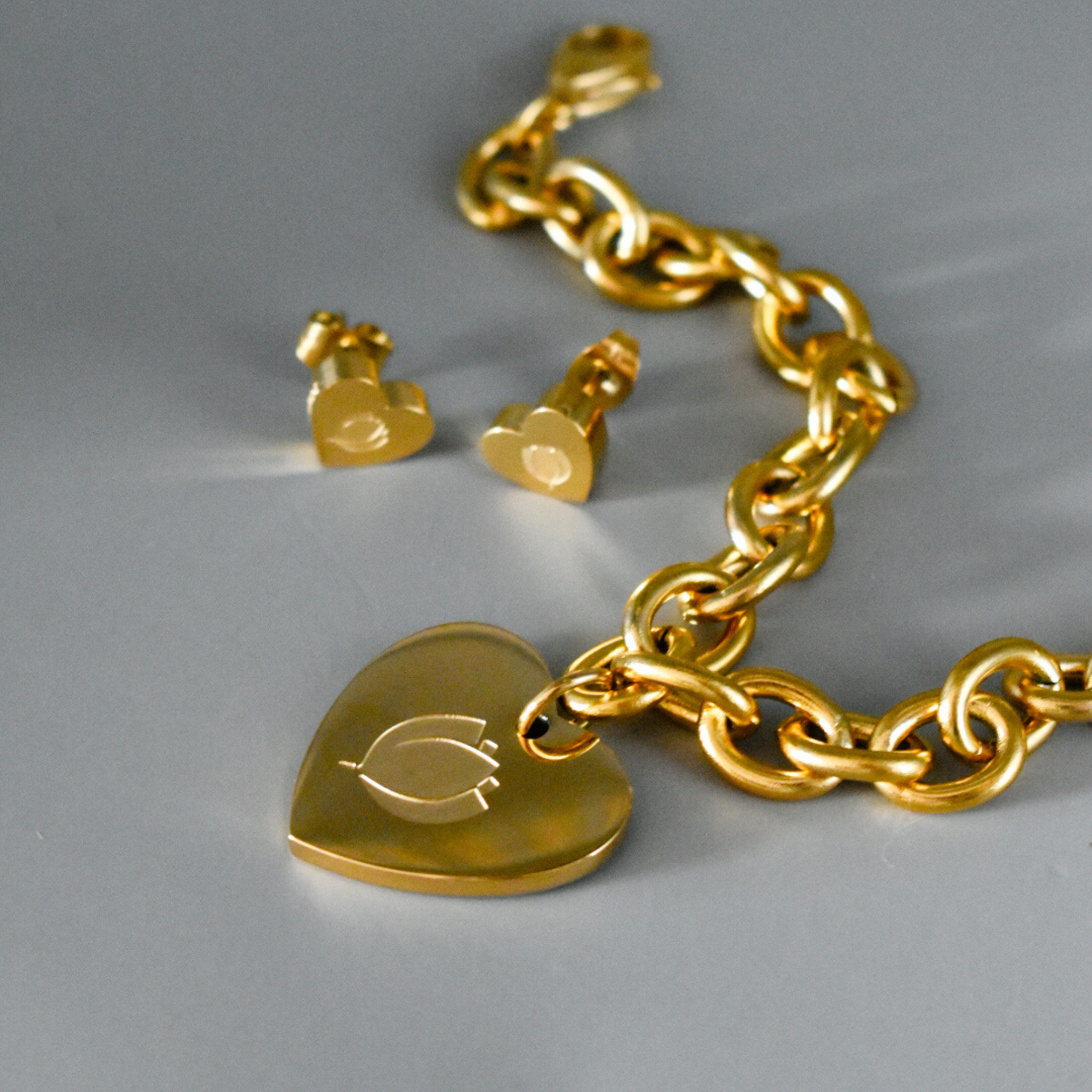 Signature Heart & Tulips Earrings