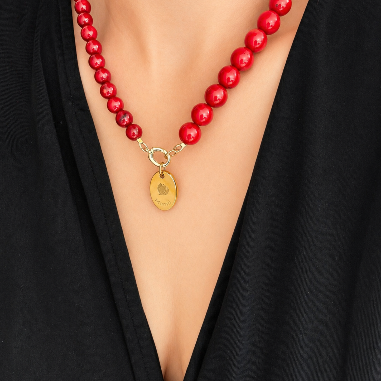Mamá Tulip Charm