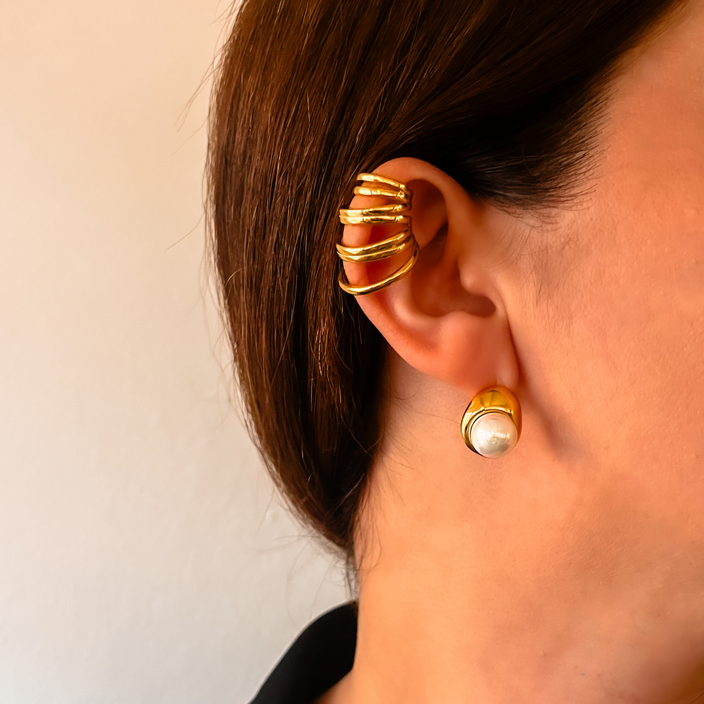 Passiflora ear cuff
