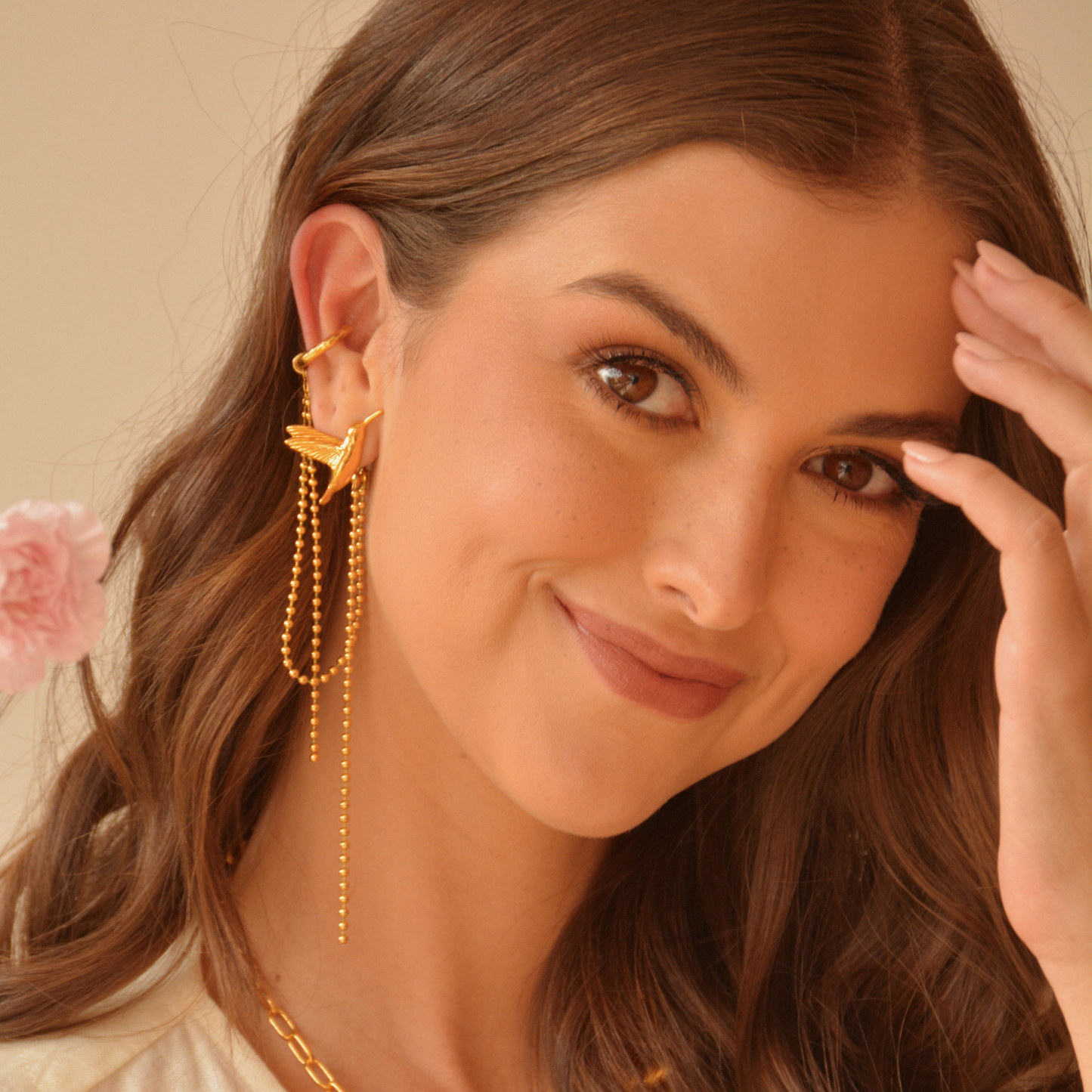 Aretes Colibri Jardin