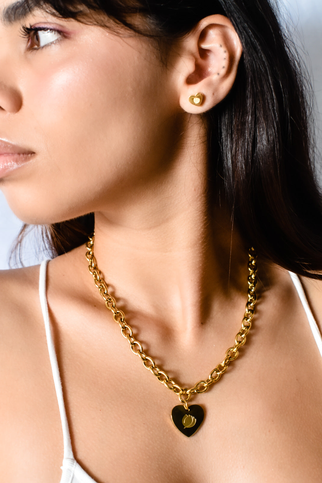 Signature Heart & Tulips Earrings
