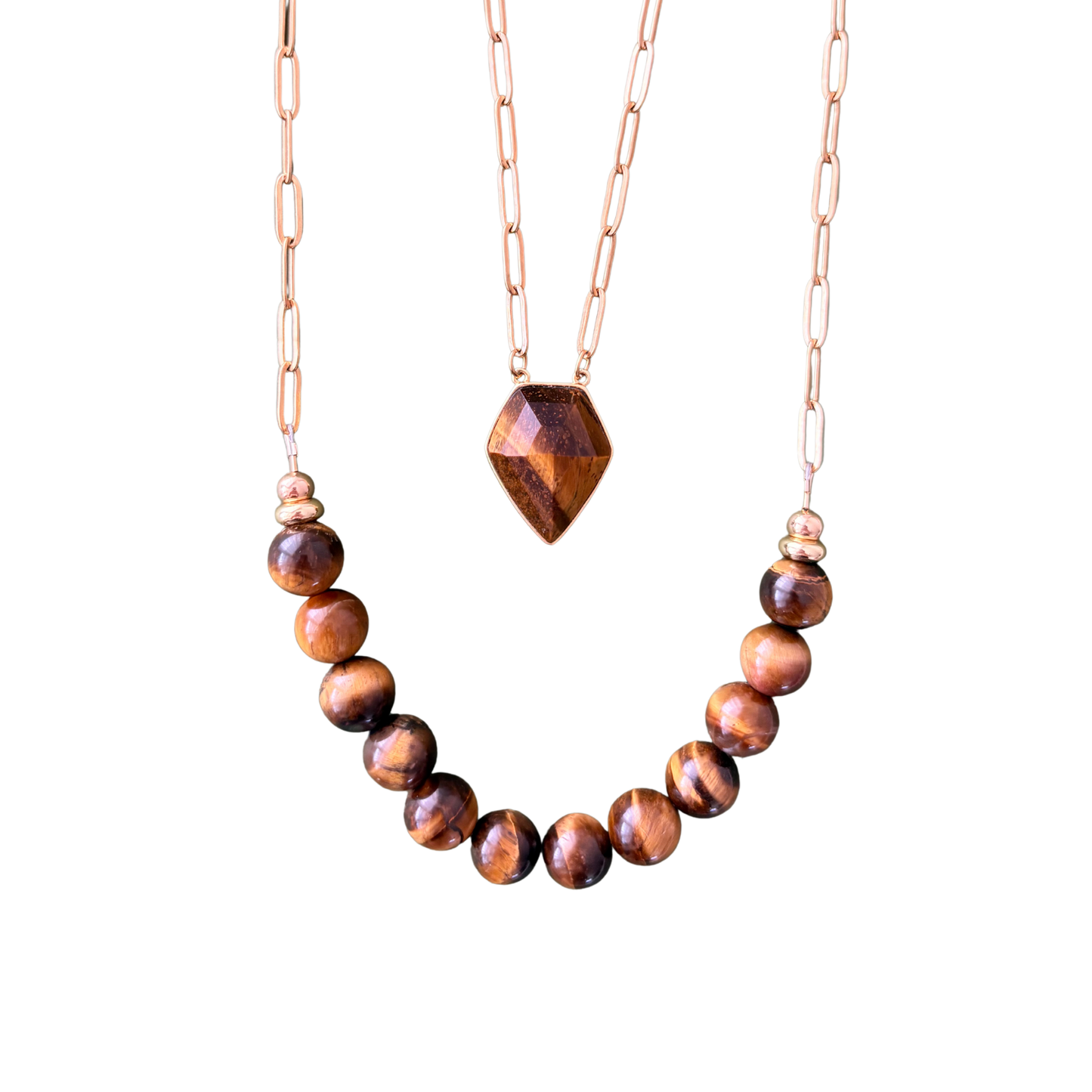 The Tiger Eye necklace