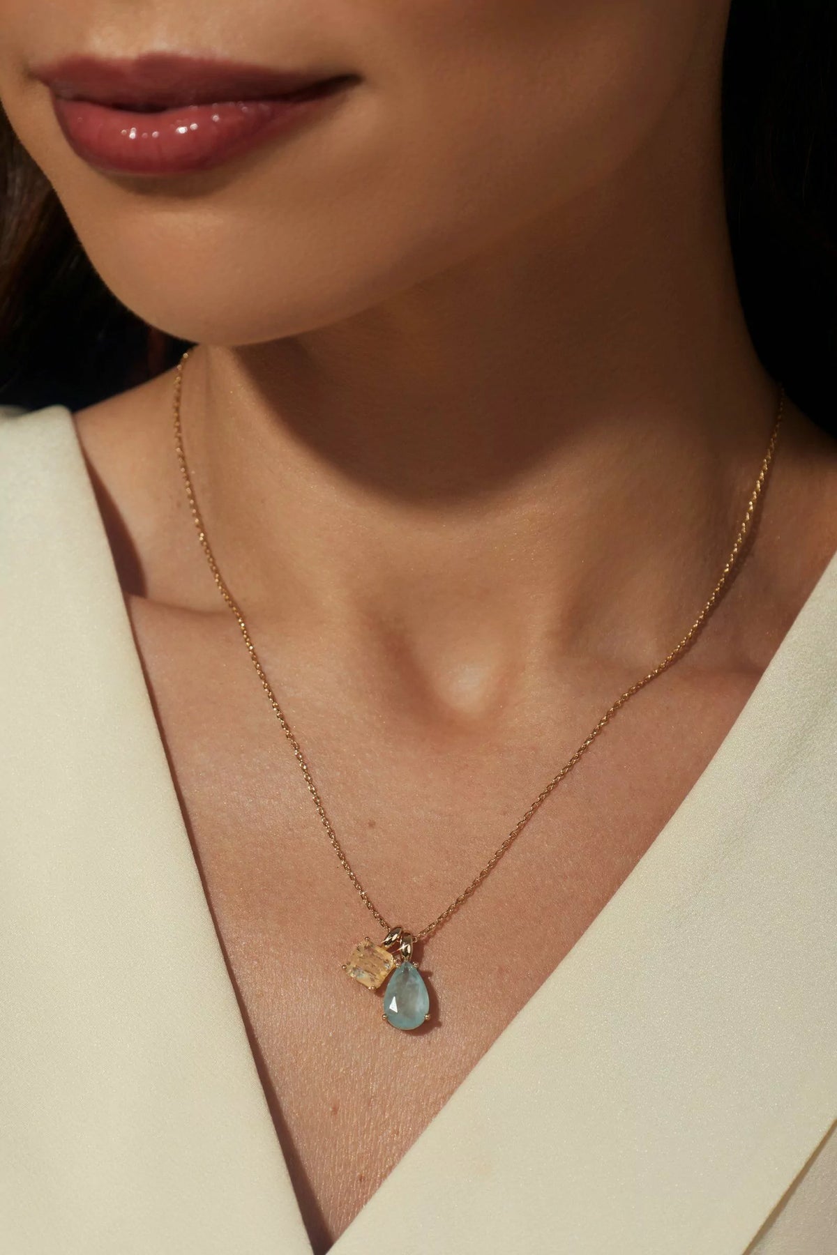 Labradorita necklace