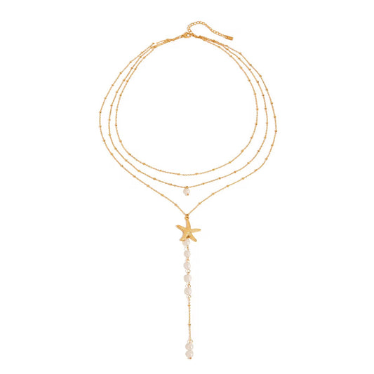Hōkū Kai lariat necklace