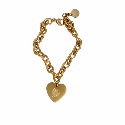 Heart and Tulip Signature bracelets