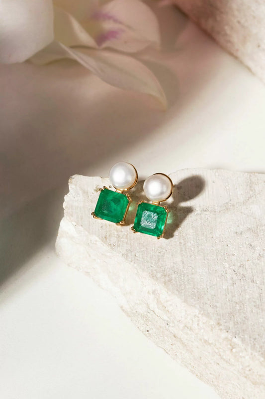 La Esmeralda earrings