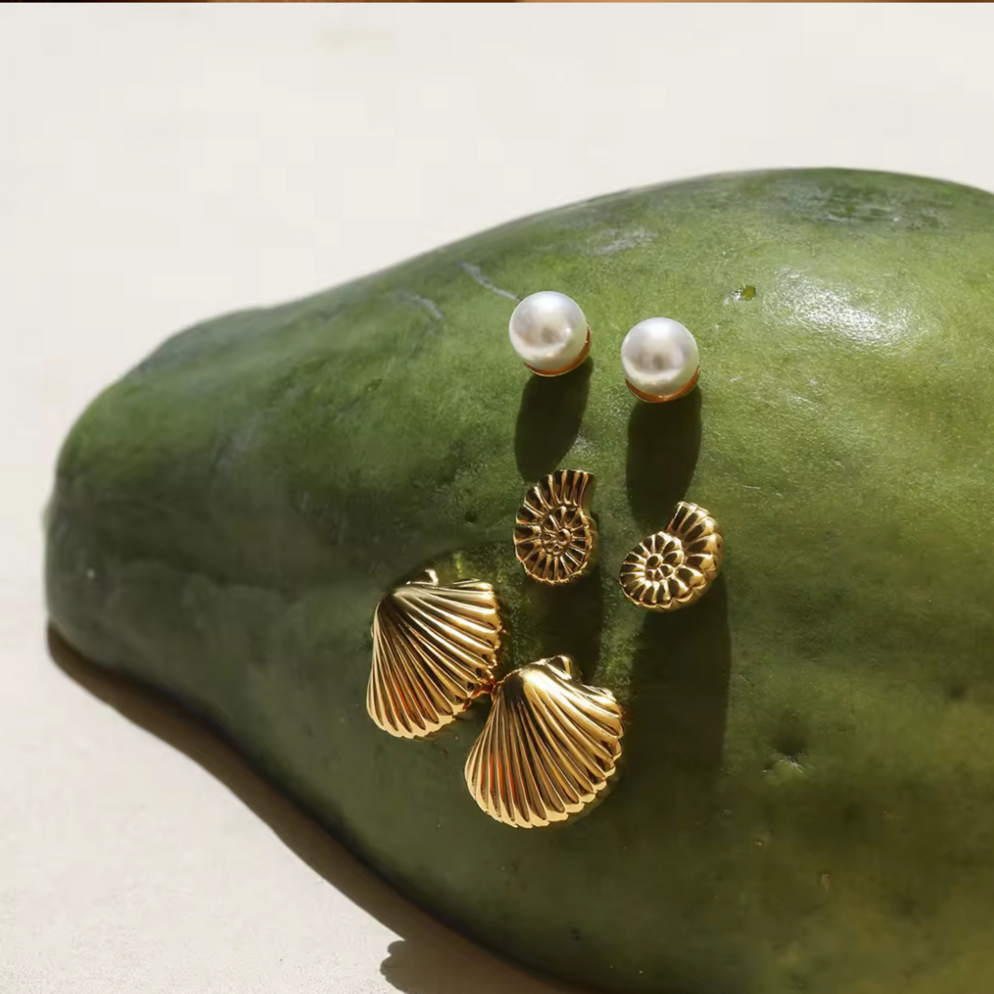 Del Mar earrings set