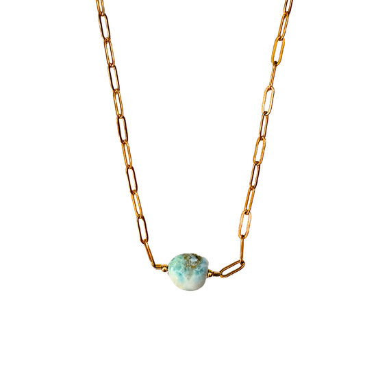 Larimar necklace