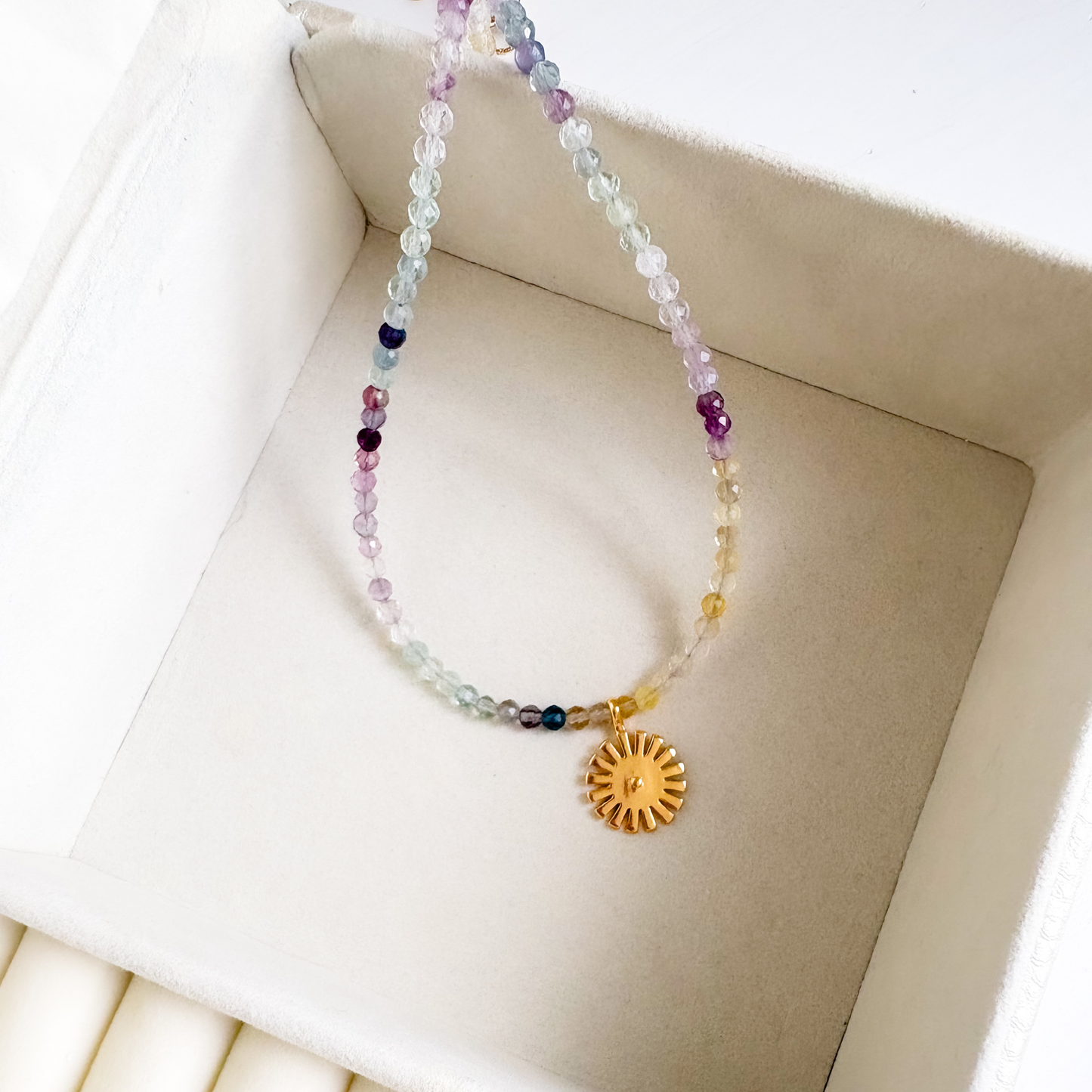 Soleil Fluorite necklace