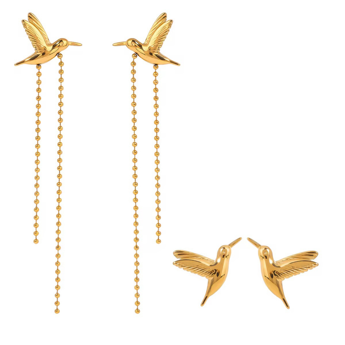 Colibrí bundle earrings