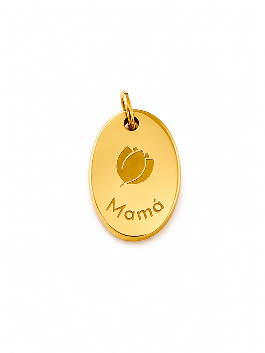 Mamá Tulip Charm
