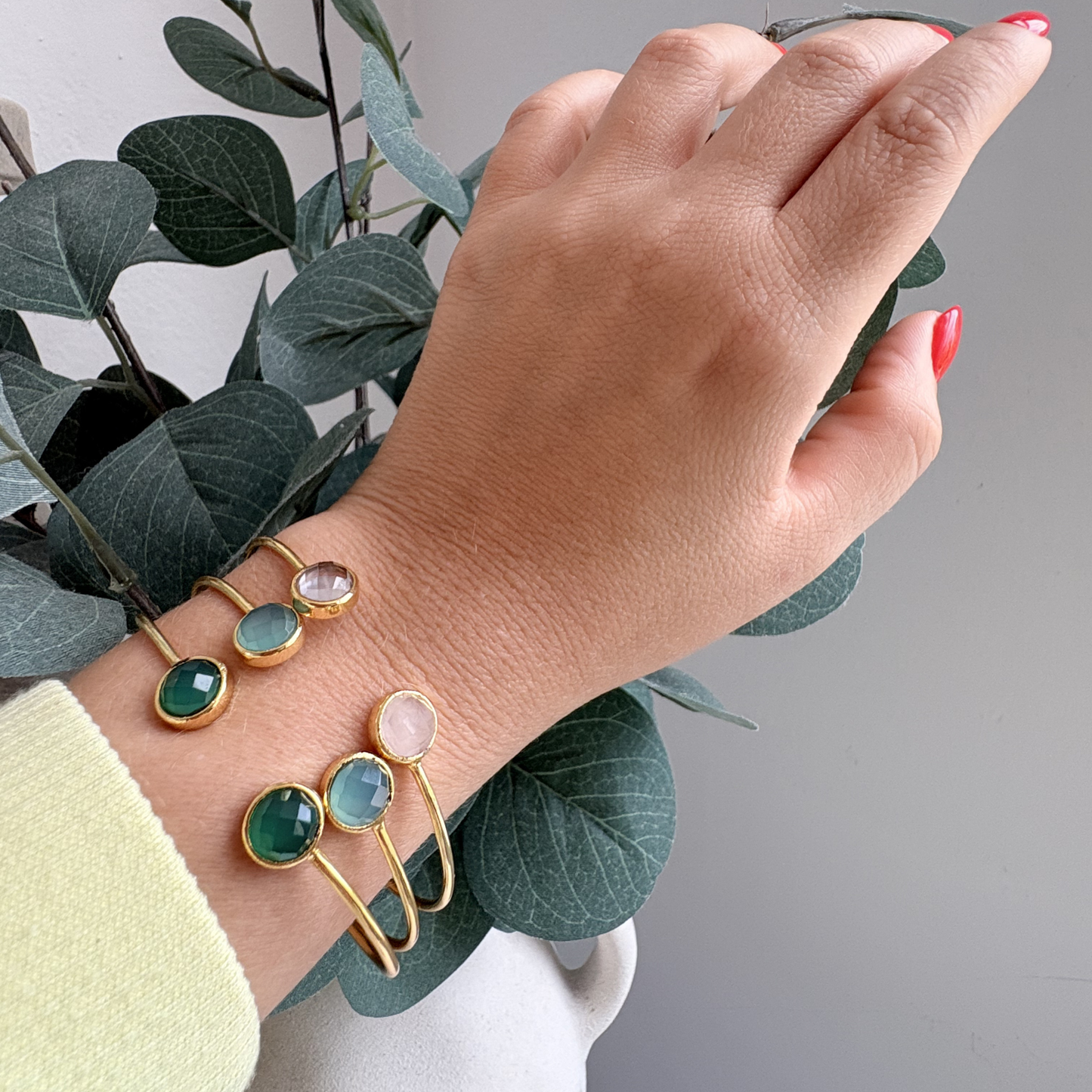 Gemstone bracelet